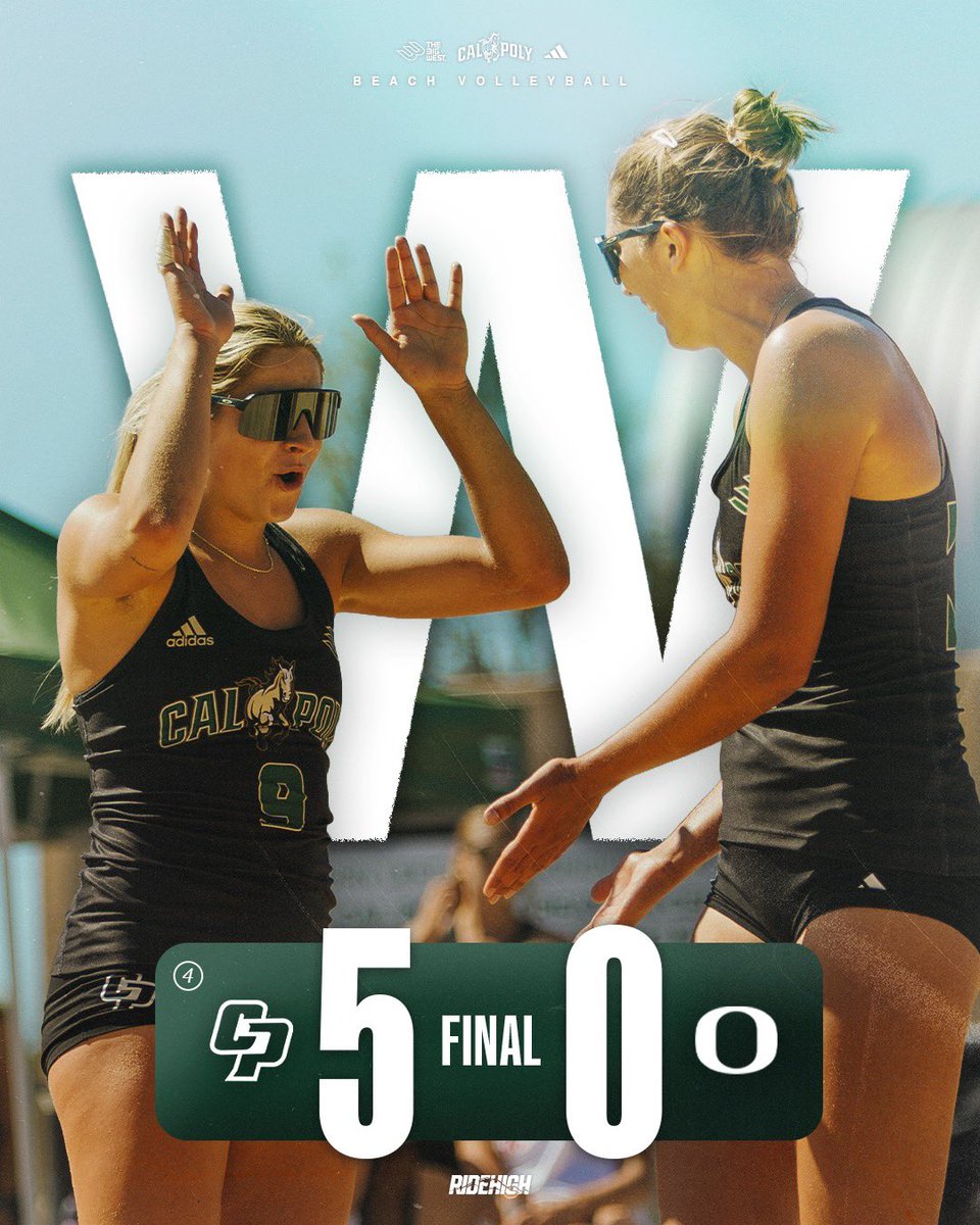 Cal Poly Beach Volleyball tweet media