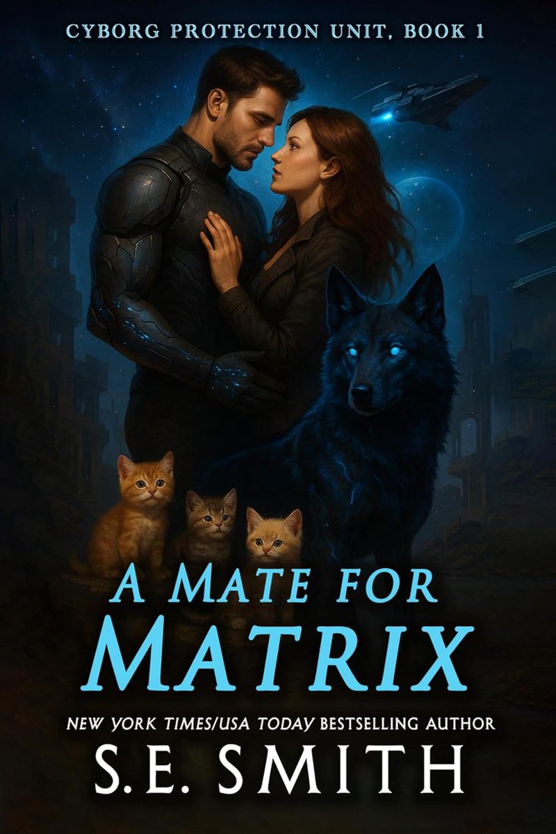 We’re featuring stories from previous Pets in Space anthologies.

Today's featured story is A Mate for Matrix by S.E. Smith from Pets in Space 1.

Buy your copy here: books2read.com/u/mB6Lpv
#petsinspace #scifiromance