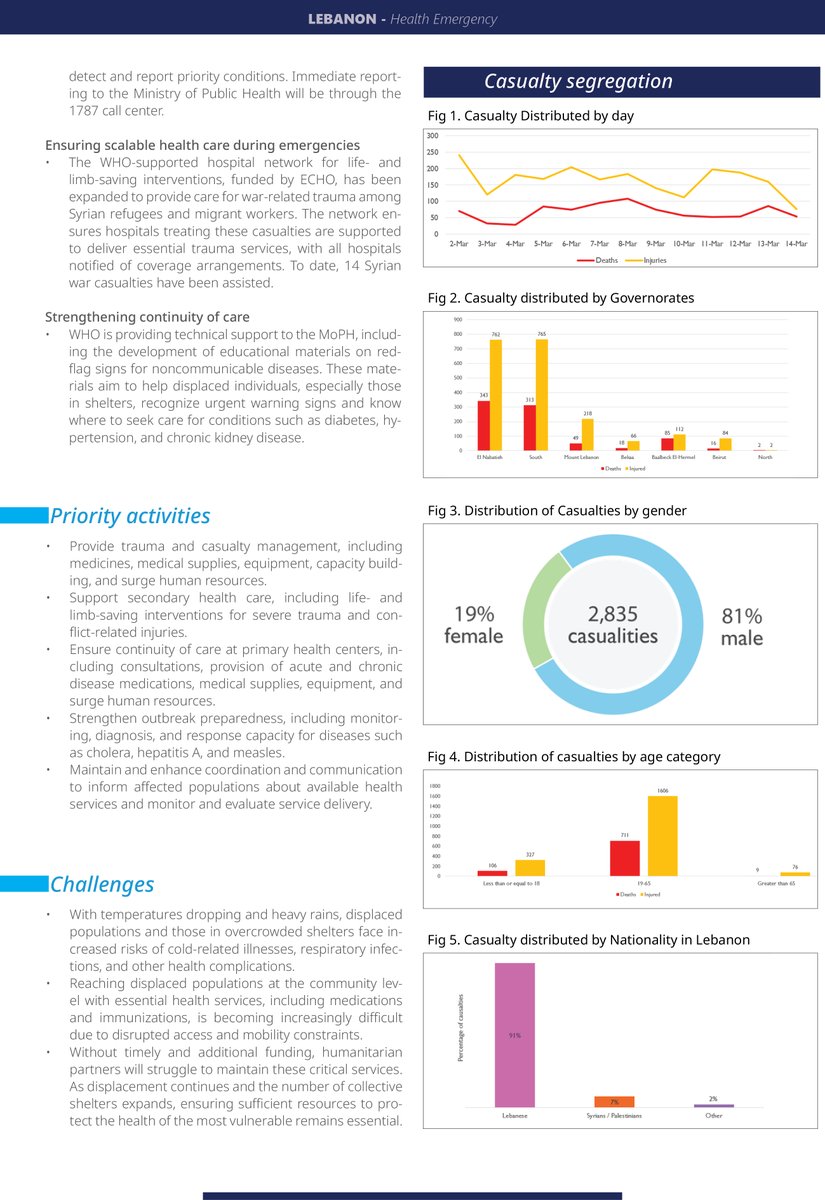 WHO Lebanon tweet media
