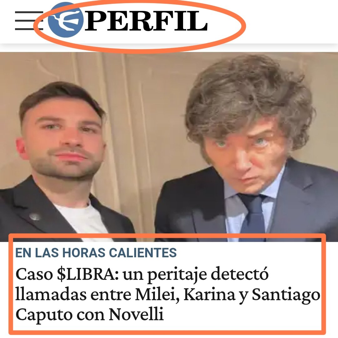 Estafa Libra.
Ya no hay medio que pueda disimularlo.
Pocas veces  <a href="/LANACION/">LA NACION</a> - <a href="/pagina12/">Página|12</a> -  <a href="/clarincom/">Clarín</a> - <a href="/perfilcom/">Perfil.com</a>, tuvieron semejante coincidencia en una info, como asimismo al tratamiento que le dieron tanto en su contenido como a la ubicación trascendente que le asignaron.
Es
