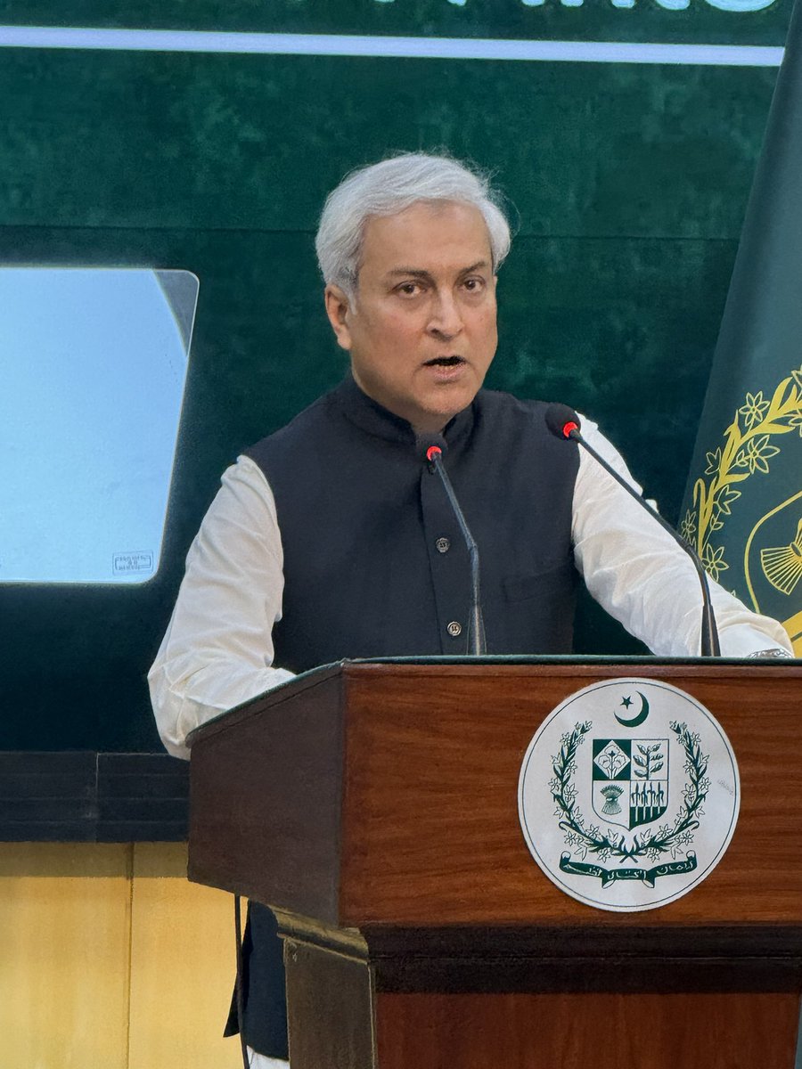 AfghanistanAndPakistanWar #Pakistan rejects #Indian criticism at strikes in  Afghanistan and @ForeignOfficePk @TahirAndrabi issued the following  statement “Responding to media queries regarding Pakistan's response to the  statement issued by the Ministry ...