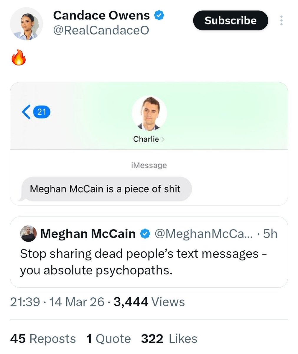 I've never laughed harder in my life. <a href="/RealCandaceO/">Candace Owens</a> never change, please!!