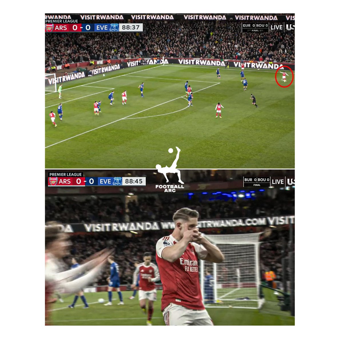 footbalarc's tweet photo. GYOKERES WITH A LATE GOAL!
Brilliant delivery from 16-year-old Max Dowman and Gyokeres finishes it off!

WHAT A MOMENT IN THIS TITLE RACE 🔥 https://t.co/zmKTGd44yw