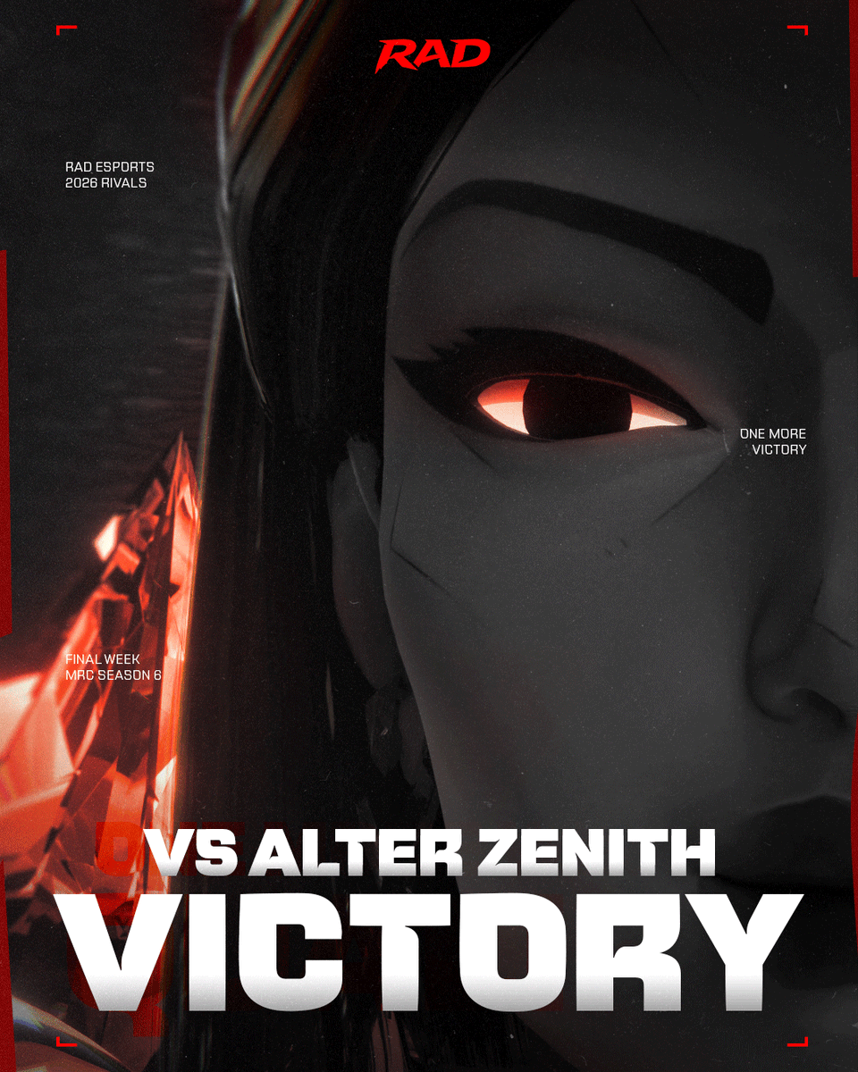 RADesport's tweet photo. One more win to claim it all.

With a 3-0 finish VS. @AlterEspGG, we secure our ticket to Grand Finals.

Tomorrow, 7pm CET. https://t.co/L70Hc3HkL4