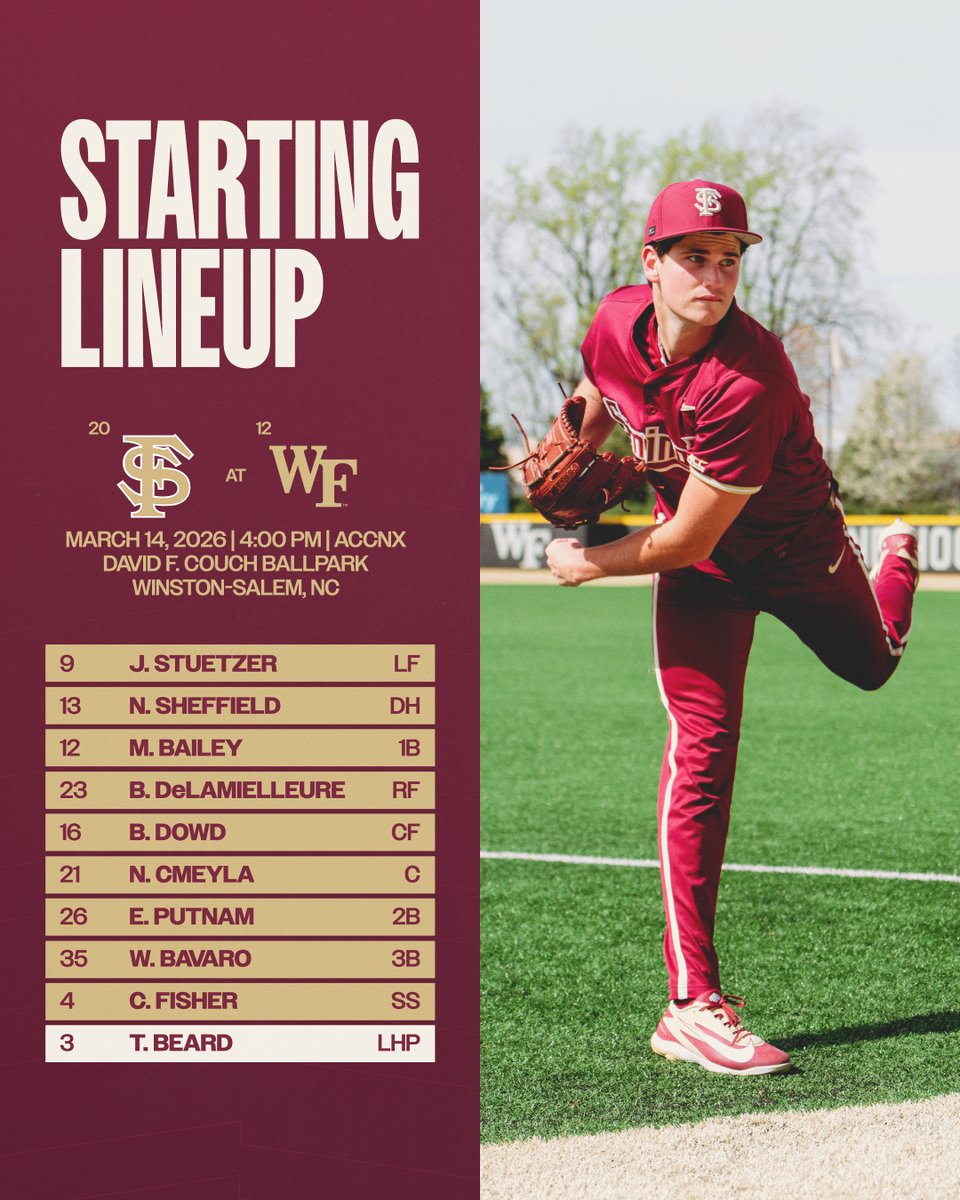 FSU Baseball tweet media