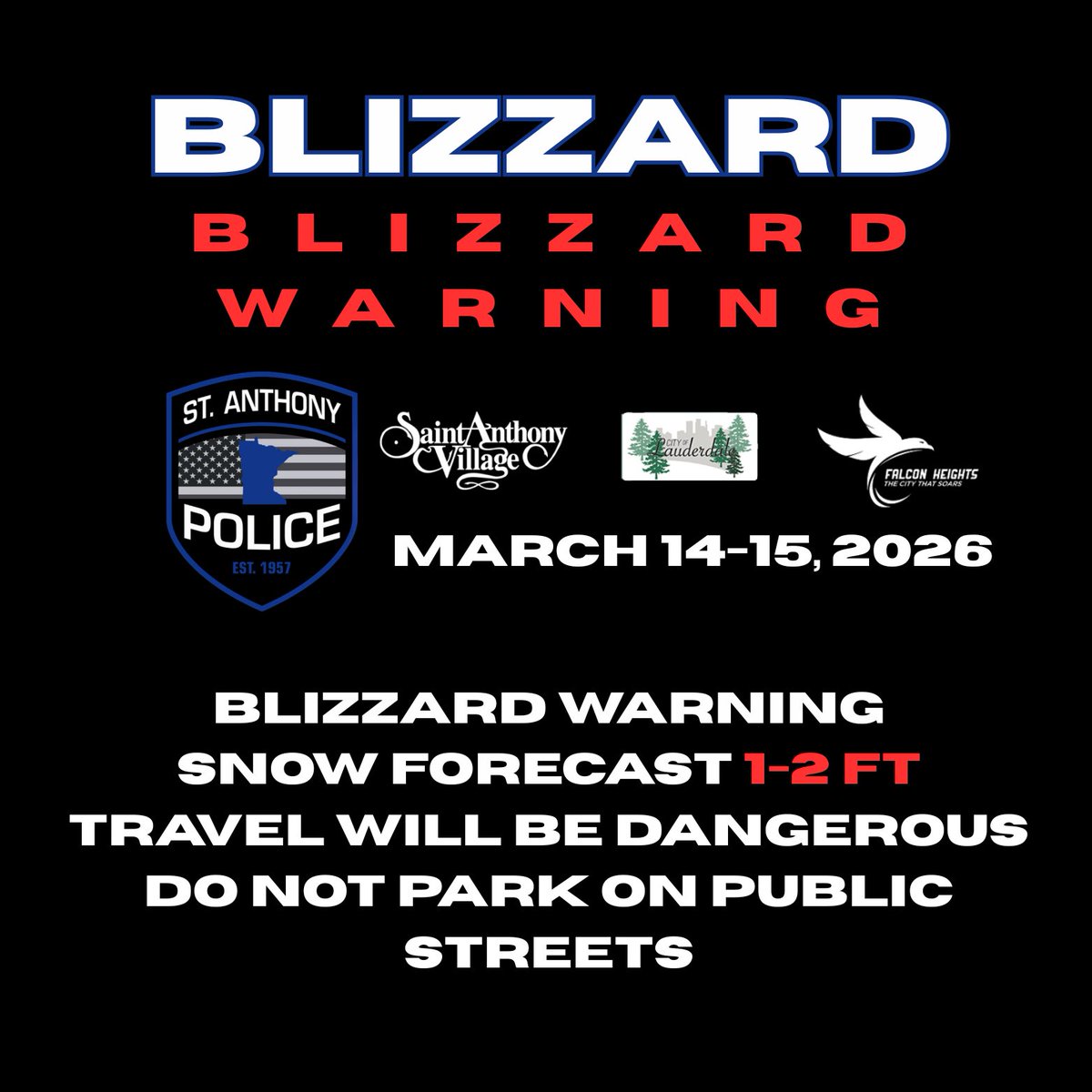 St. Anthony Police tweet media