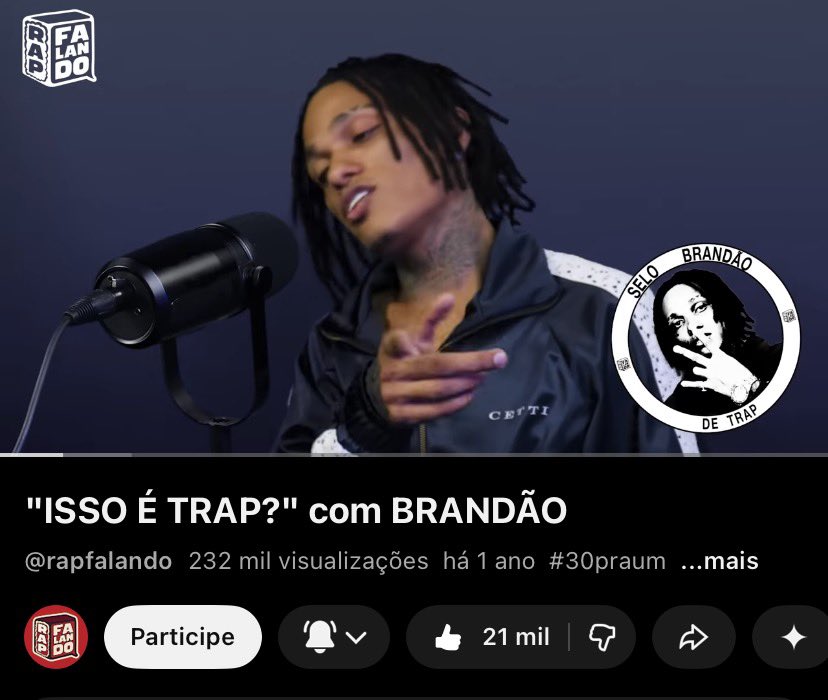 RAP, falando tweet media