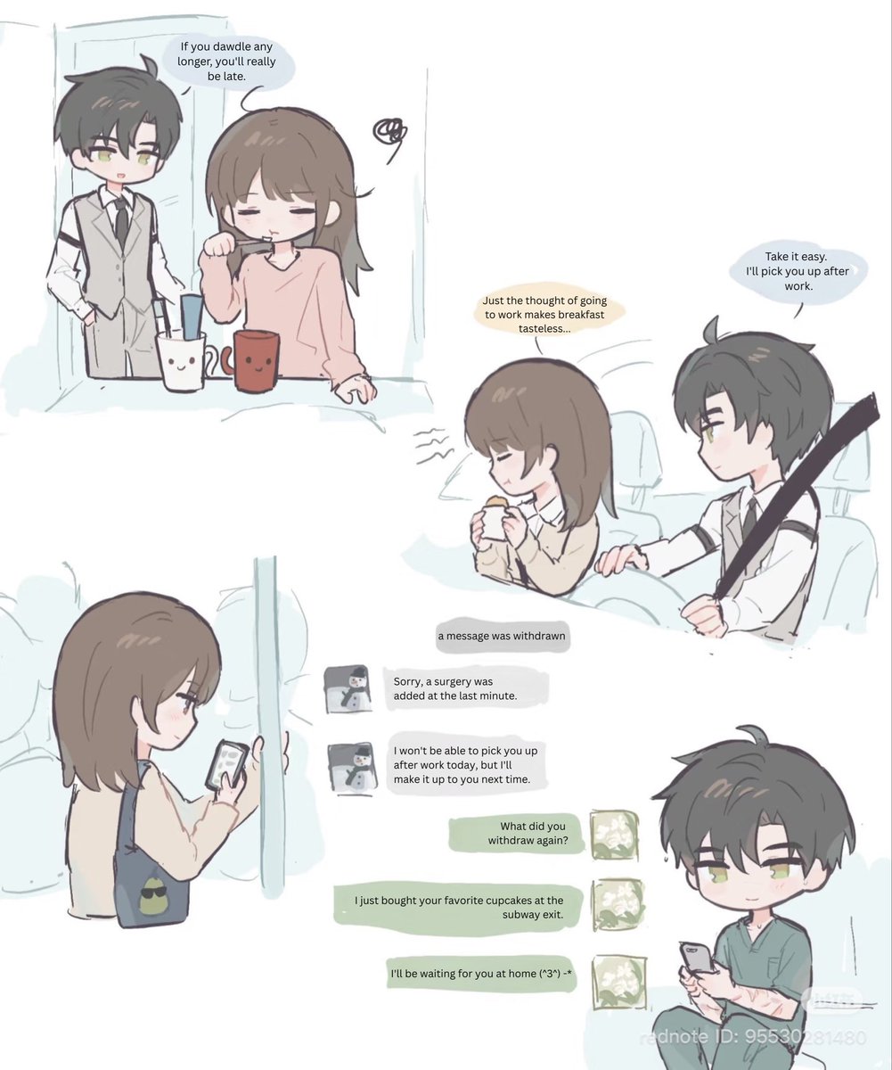 It’s so adorable the way they always take care of each other in their own ways no matter how busy they are 🥹

cr: xhslink.com/o/9FaGTdjO4Rv 
[authorized repost and translation] #zayne #zaynefanart
