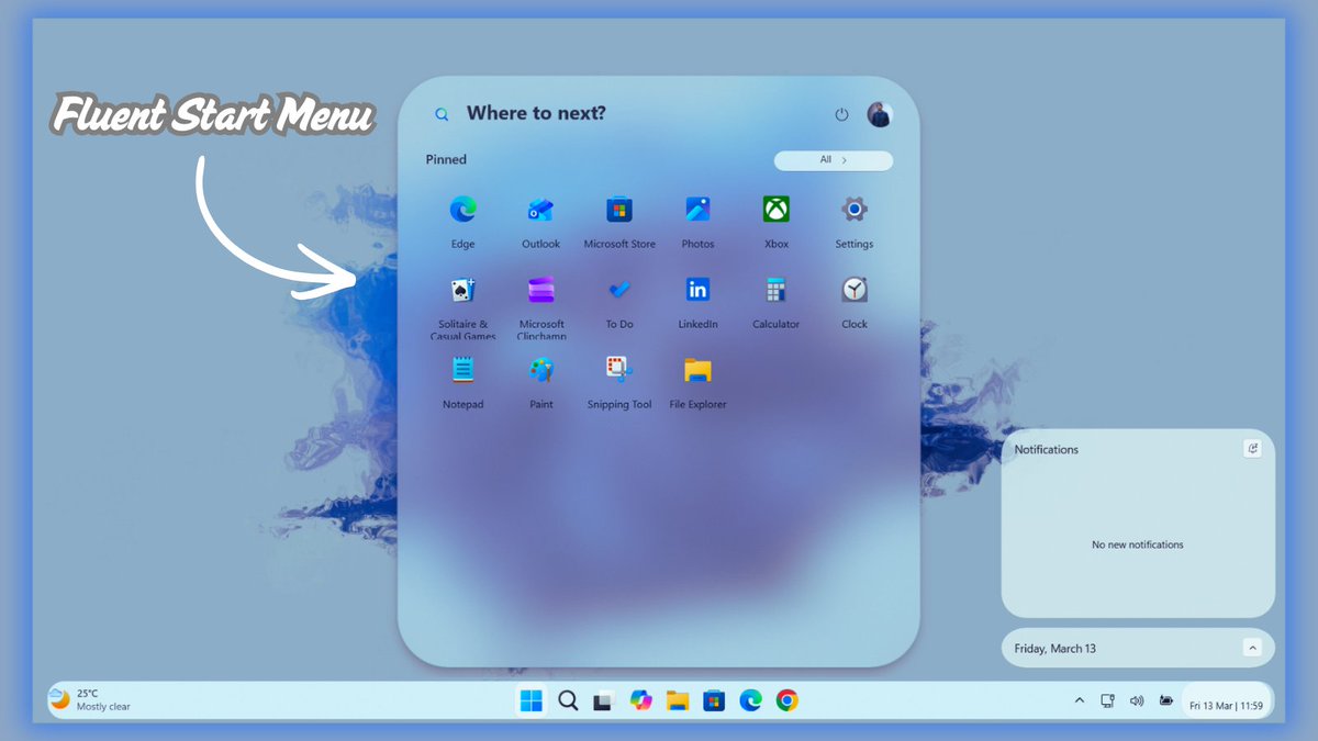 nexusuiofficial's tweet photo. Make Windows 11 look Fluent &amp; Clean 🔥
New Start Menu, Action Center &amp; Taskbar customization guide.

Watch now on YouTube 🎬
https://t.co/nHfztio1aa

#️⃣ Hashtags

#Windows11 #WindowsCustomization #FluentUI #Windows11Mods #Windhawk #DesktopCustomization #Windows11Theme #Windows11 https://t.co/8oP5ZzvGv2