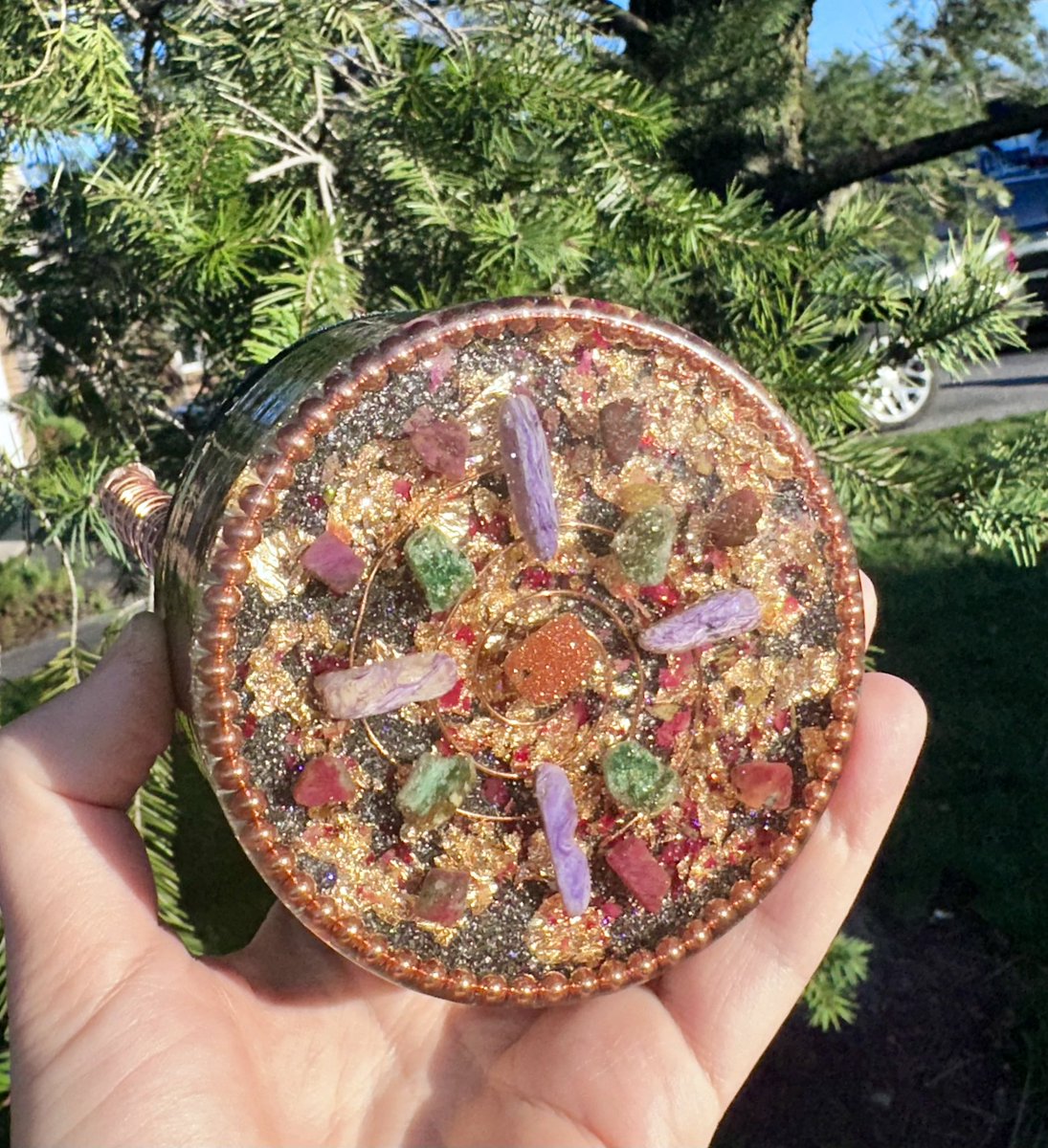 DymondCreations's tweet photo. Finally available : Cloud Buster is my favorite Orgone creation that works as an ultimate frequency changer : it structures environments by producing negative ions when restructures water molecules in the atmosphere and clearing harmful EMFs
https://t.co/Ck5Z11Do8j
#cloudbuster https://t.co/6wbnOEf1HN