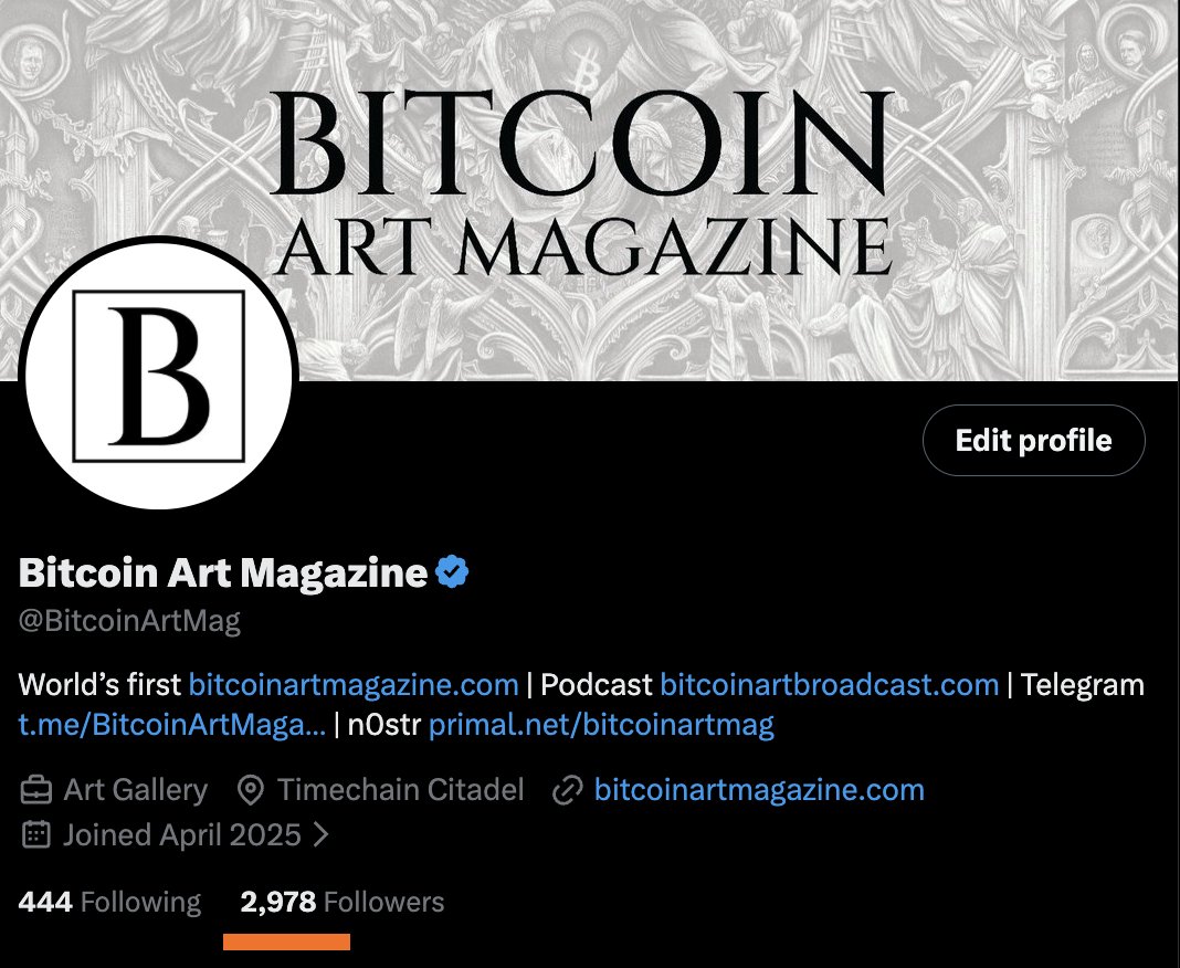 Bitcoin Art Magazine tweet media