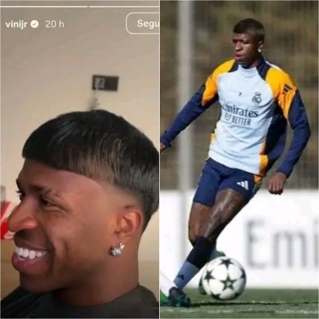 amtymok77532's tweet photo. Vinícius Jr revelou o seu novo visual para a Copa do Mundo https://t.co/PSnLFJvOv8