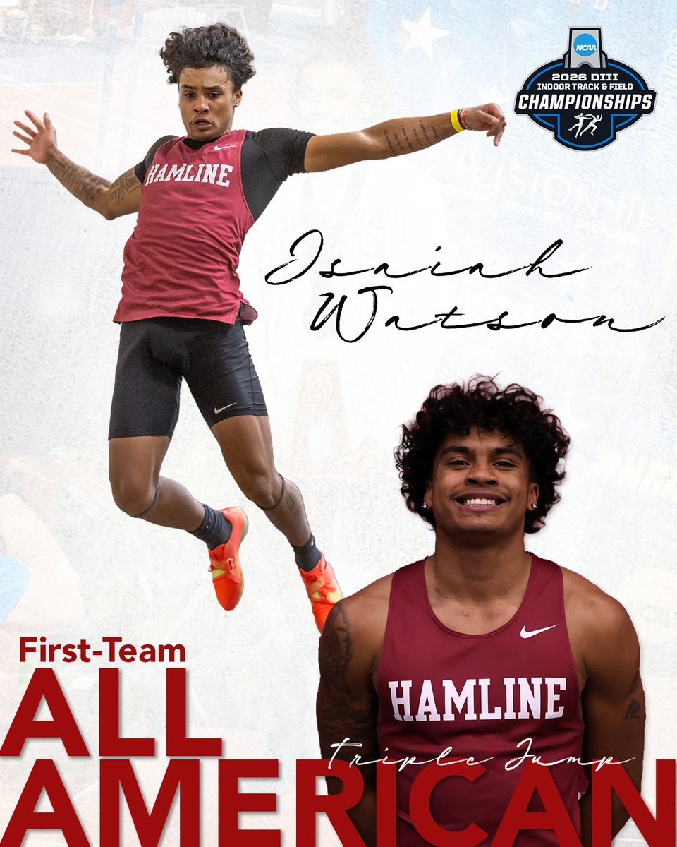 Hamline Athletics tweet media