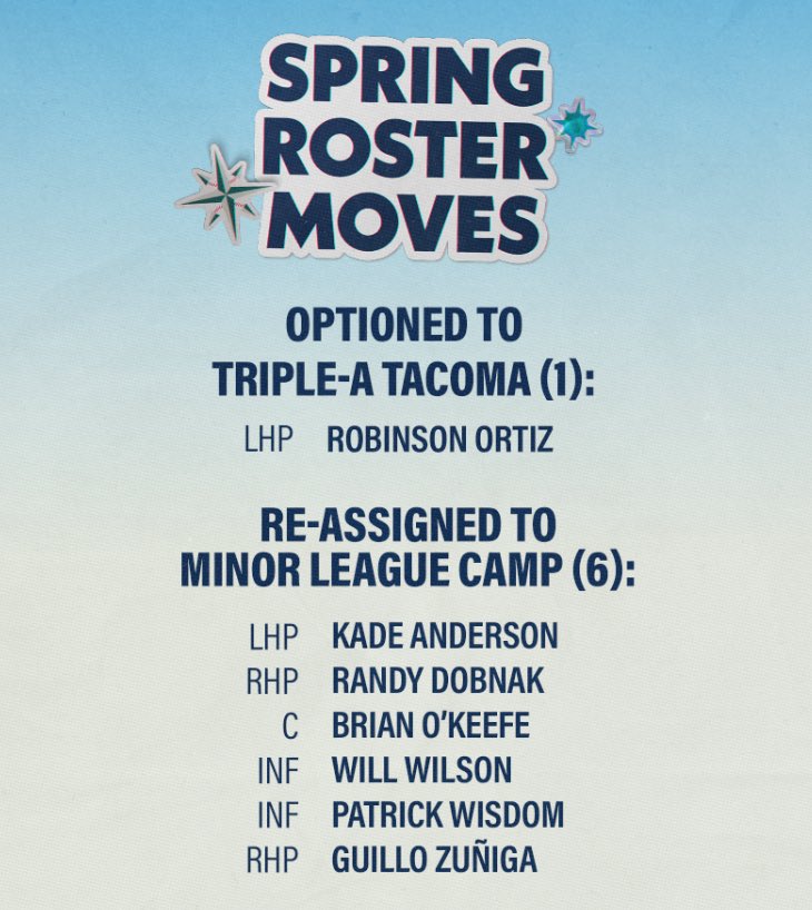 Mariners PR tweet media