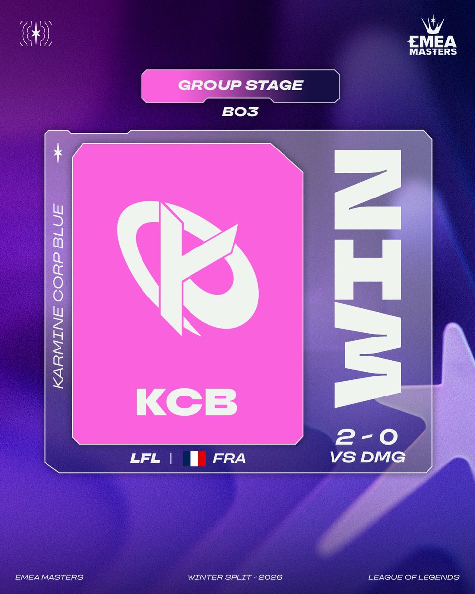 EMEA Masters tweet media