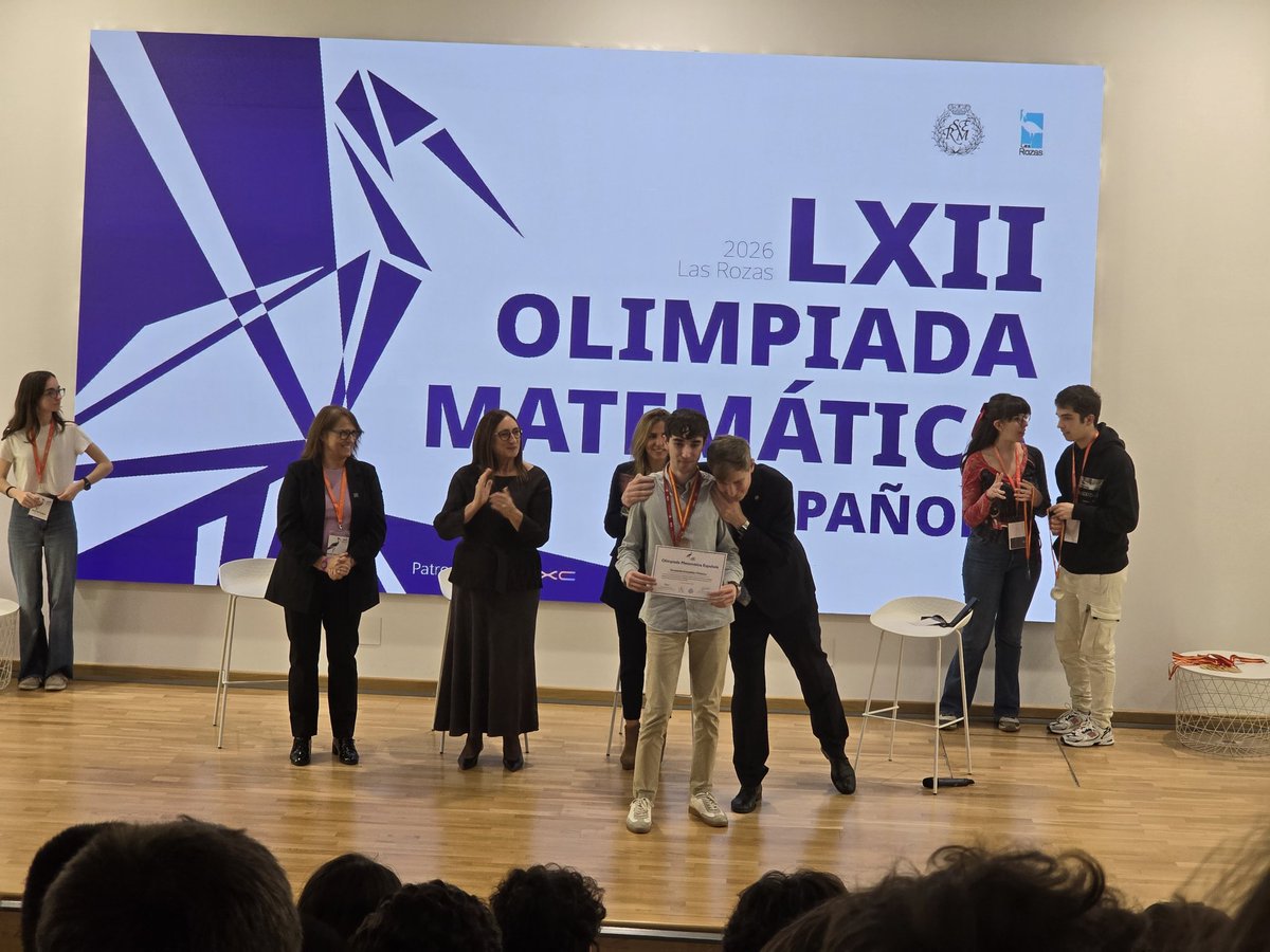 OMErsme's tweet photo. 8.º puesto, empatados: Fernando González (Castilla y León) y Mateo Pereiras (Principado de Asturias). 7.º puesto: Iván Aguilera (Comunidad de Madrid). ¡Enhorabuena! #OME2026 https://t.co/eyIZFaCnZH