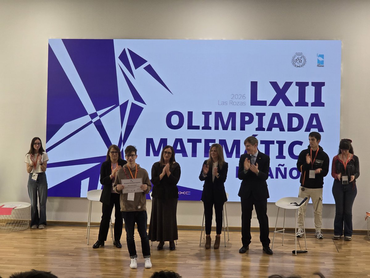 OMErsme's tweet photo. 8.º puesto, empatados: Fernando González (Castilla y León) y Mateo Pereiras (Principado de Asturias). 7.º puesto: Iván Aguilera (Comunidad de Madrid). ¡Enhorabuena! #OME2026 https://t.co/eyIZFaCnZH