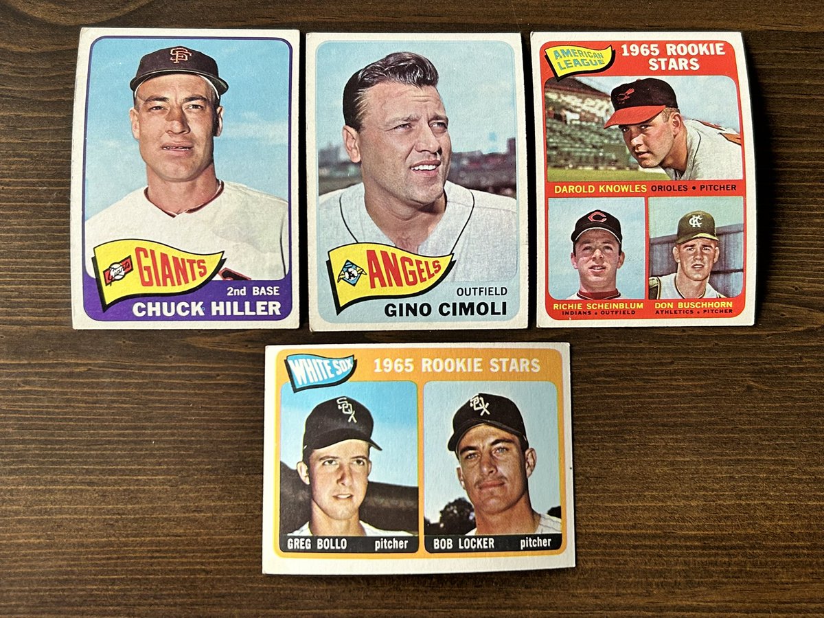 WaxPack916's tweet image. Spent some time at my LCS this morning and worked on my 1965 Topps. These put me at 90% of the set completed.  #SetBuild.