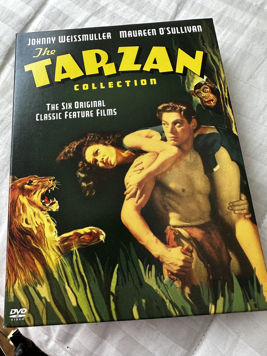 kristenklopez's tweet image. Today’s estate sale finds were a treasure trove of physical media. #tcmparty