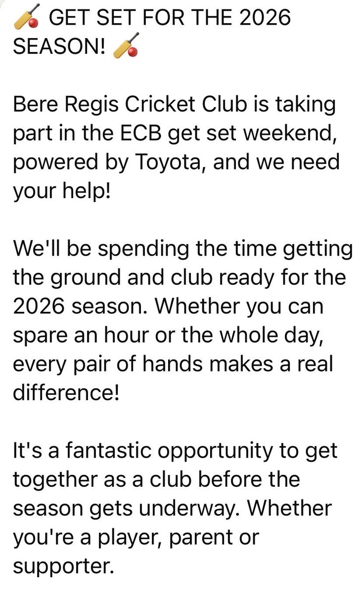 Bere Regis CC tweet media