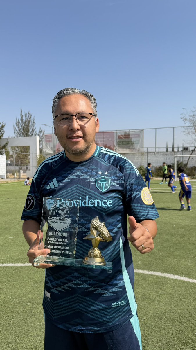 “El desmarque” 3er lugar en el torneo de medios de #Puebla 

Con el mejor delantero <a href="/pauloyolatl/">PAULO YOLATL</a> y el mejor portero <a href="/herrera_badillo/">Manuel Herrera Badillo</a>