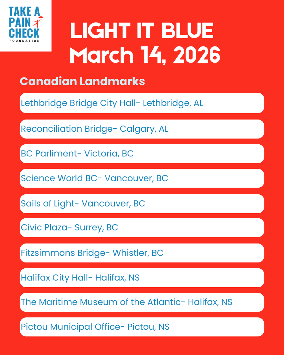 takeapaincheck's tweet photo. Reminder! There are lots of landmarks around the world to check out today for #LightitBlue. Come out in support of World yOung Rheumatic Diseases Day.
#LightItBlue #TakeaPainCheck #TAPCLightItBlue #LightItBlue4WORDDay #TAPC #BlueLandmarks #WORDDAY #rheumaticdisease #TAPC https://t.co/Fx8uu4ROcD
