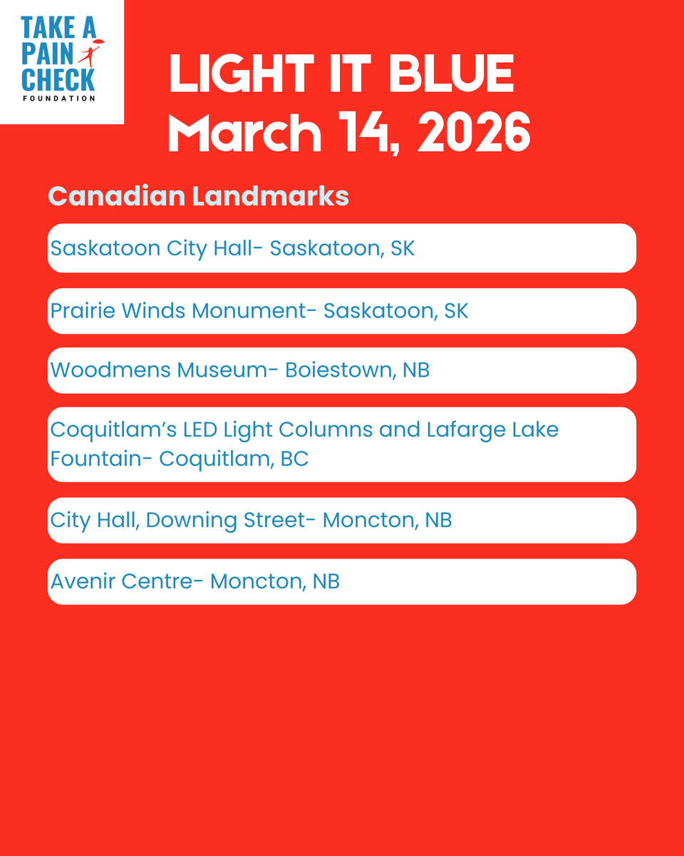 takeapaincheck's tweet photo. Reminder! There are lots of landmarks around the world to check out today for #LightitBlue. Come out in support of World yOung Rheumatic Diseases Day.
#LightItBlue #TakeaPainCheck #TAPCLightItBlue #LightItBlue4WORDDay #TAPC #BlueLandmarks #WORDDAY #rheumaticdisease #TAPC https://t.co/Fx8uu4ROcD
