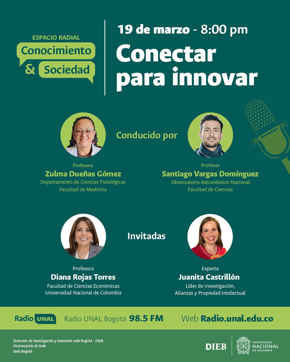 Investigación y Extensión Bogotá - UNAL tweet media