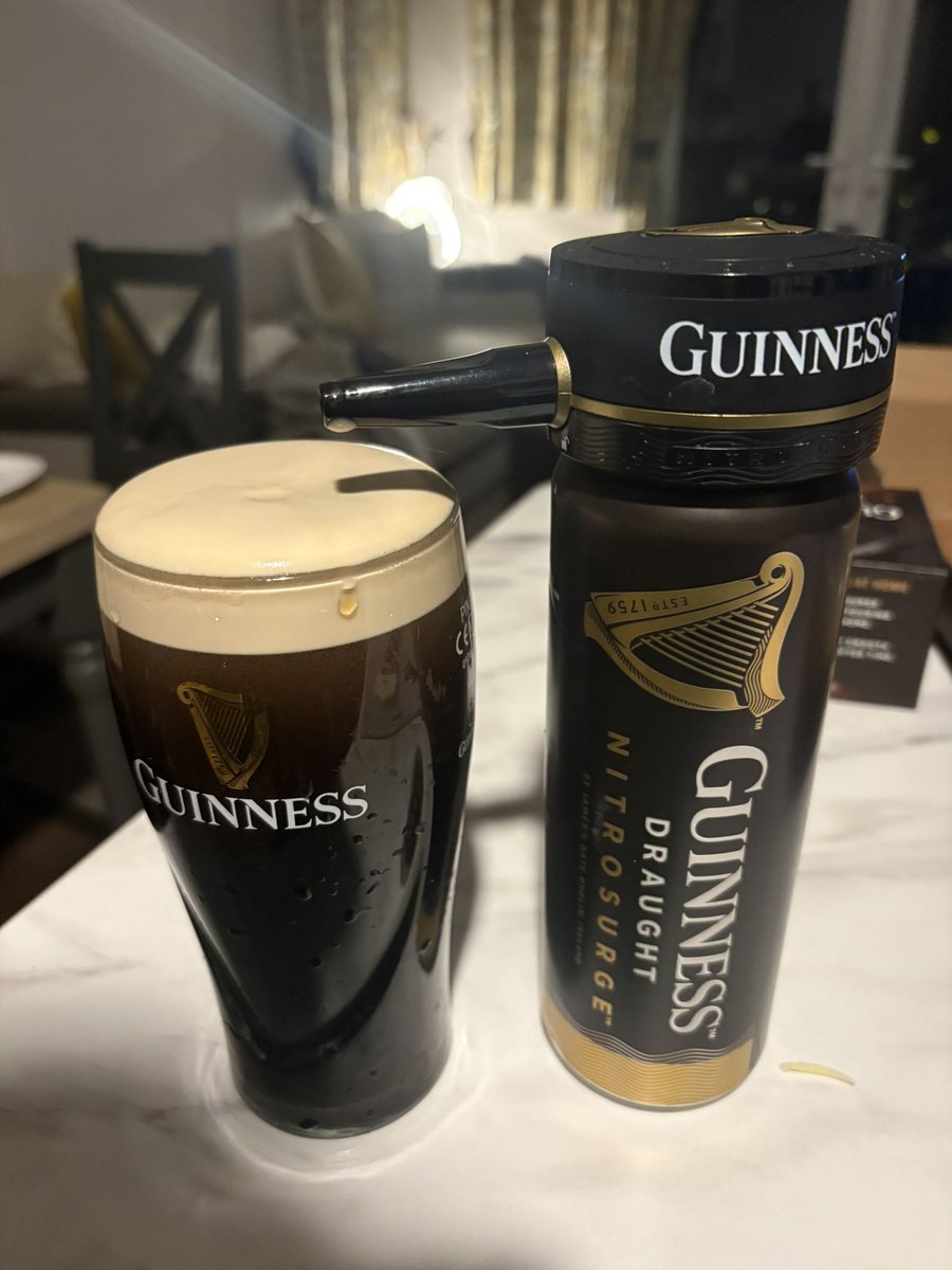 Sarah Drinks Guinness tweet media
