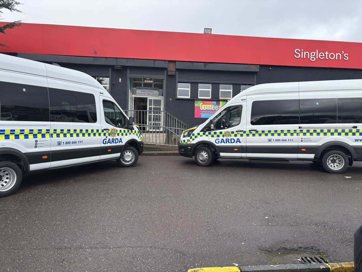 Delighted with the arrival of 2 new Garda Community Buses in Gurranabraher &amp; Mayfield. Vital support to many community groups. Started this project way back in 1995 securing the bus under the garda fleet.