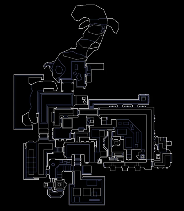 Montanari02's tweet photo. Some automap p0rn for #screenshotsaturday #Strife #Doom #retrofps #leveldesign #gamedesign https://t.co/lvnmvPAg78