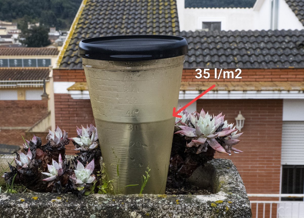 MeteoAdM's tweet image. #Bonvespre des de la part alta d'#ArenysdeMunt El final 35 l/m2 en aquest #dissabte hivernal i passat per aigua. Ara 5,7°C #Batec #14març2026 #hivernastromòmic #primaverameteorològica #marçmarçot #dinamisme #meteo