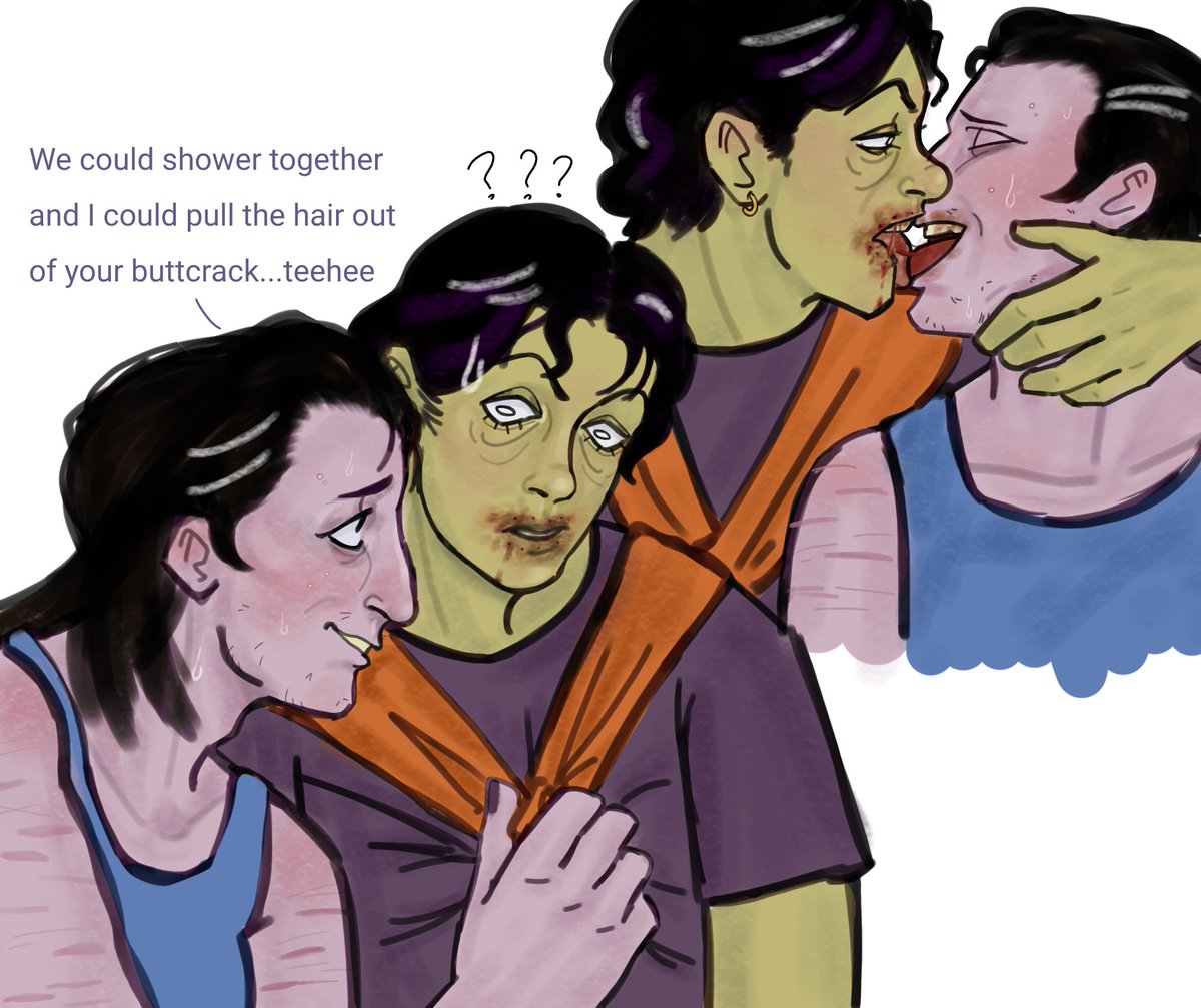 Wonderful things are happening in the protagonist's house....... # ...