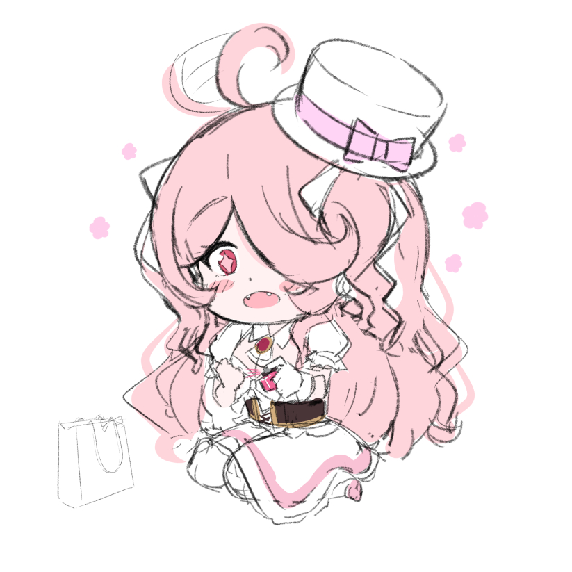 遅刻のホワイトデーお返しチビルミ 