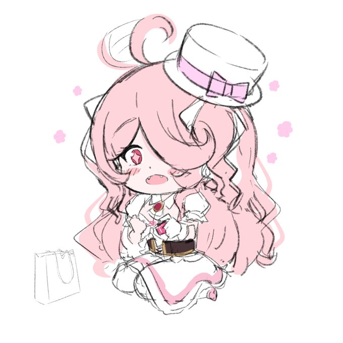 遅刻のホワイトデーお返しチビルミ 