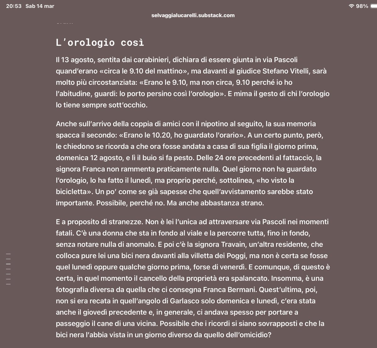 lilly3612's tweet photo. A QG la sbruzzona elargisce sogni, denunce, intercettazioni,oggi la sua amica PALETTARA attacca la testimonianza della sig.Bermani …
#garlasco  #complotto https://t.co/ue6LgeWWJs