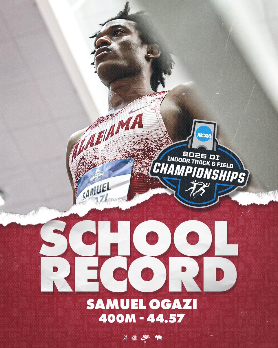 Alabama Track & Field tweet media