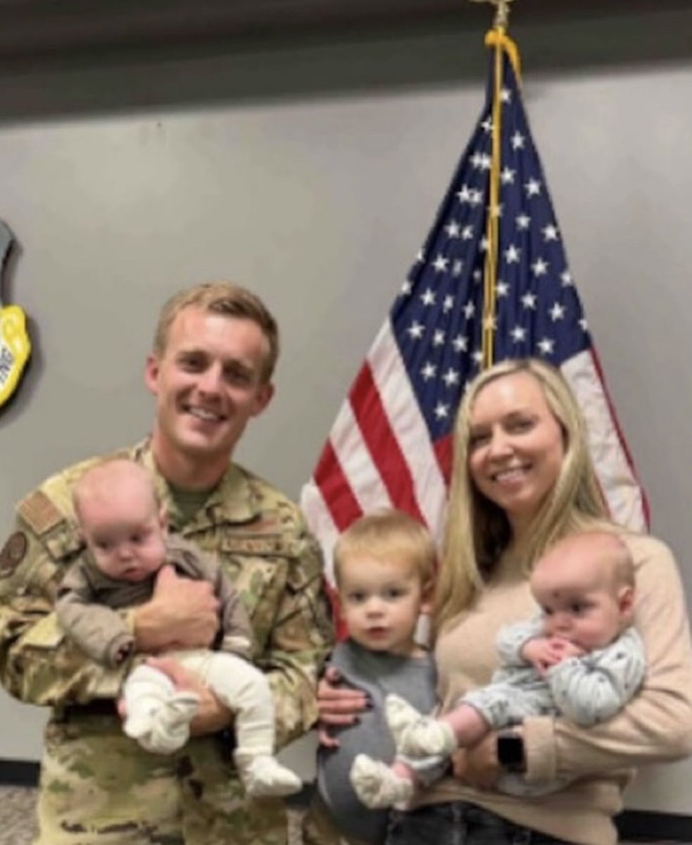Maj. Alex Klinner, one of the six U.S. servicemembers killed when a USAF KC-135 Stratotanker crashed Thursday in Western Iraq, has been identified by his family. He is survived by his wife and three children. 🙏