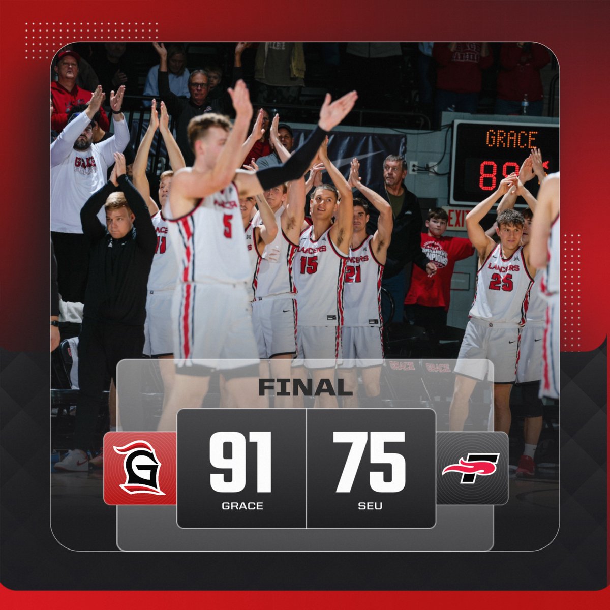 Grace Basketball tweet media