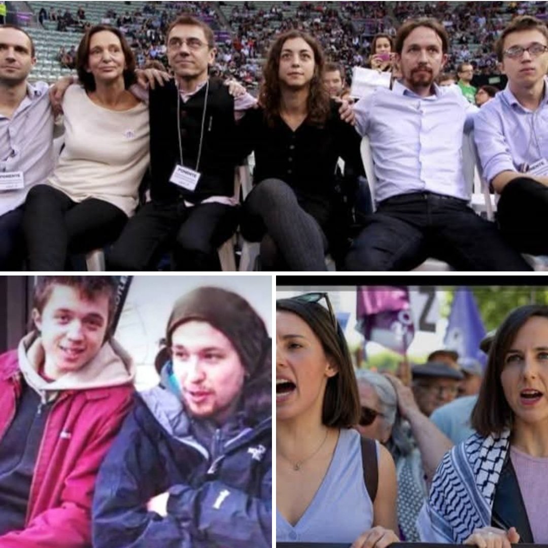 Esta es la banda de <a href="/PODEMOS/">Podemos</a>, que venían a salvar al pobre, al obrero, al currante, al humilde. Los que venían a regenerar la política. Lo único que regeneraron fueron sus bolsillos y salvarse ellos.