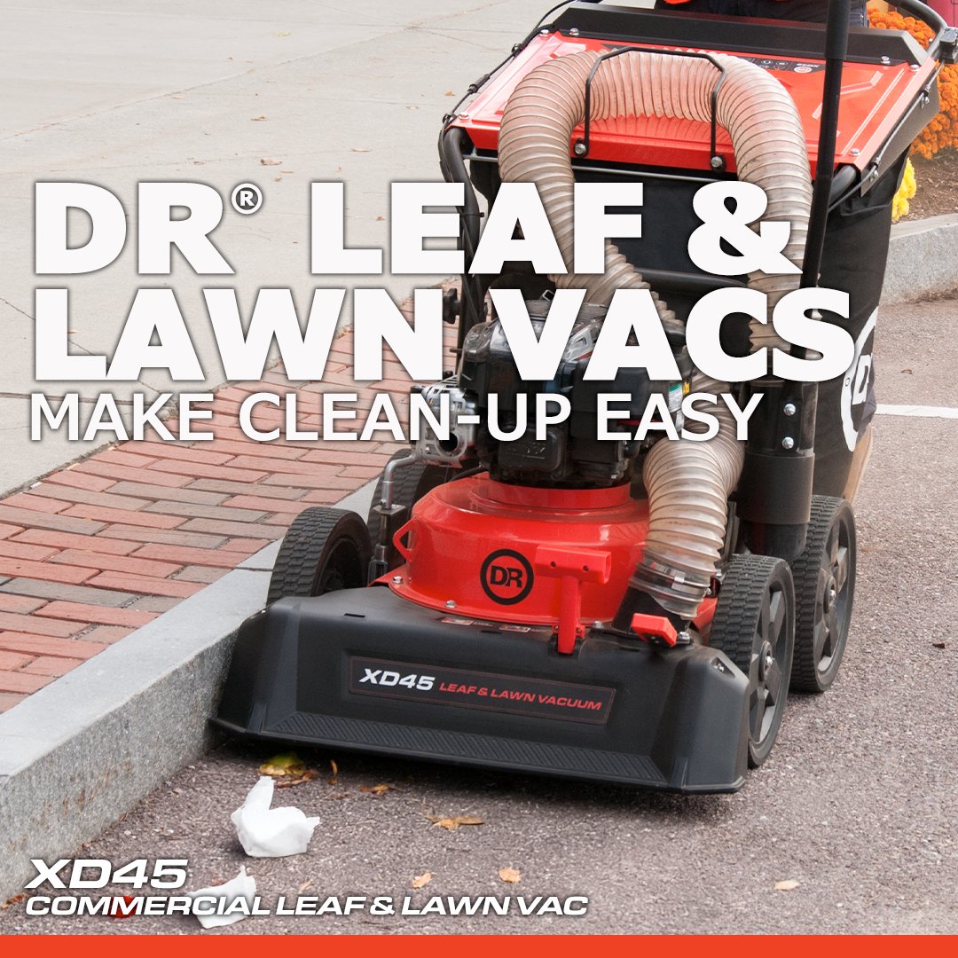 Did Spring Break leave behind a mess of crushed cups and leaves on your lawn? Turn that chaos into a quick, satisfying sweep with the DR XD45 Leaf &amp; Lawn Vacuum. Shop our full line of DR Leaf &amp; Lawn Vacuums and get your yard back in shape fast.
SHOP NOW: bit.ly/47WROKF
