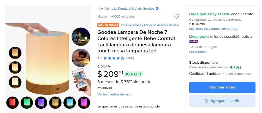 MamaOfertas's tweet photo. Lámpara Led De Noche 7 Colores Inteligente Bebe Control Táctil https://t.co/EyoU8bxWIU
De $299 a $209

#LaMamaDeLasOfertas #Promociones #Led #MercadoLibre #mercadolibremexico #LamparaInteligente https://t.co/61dmu0h7AO