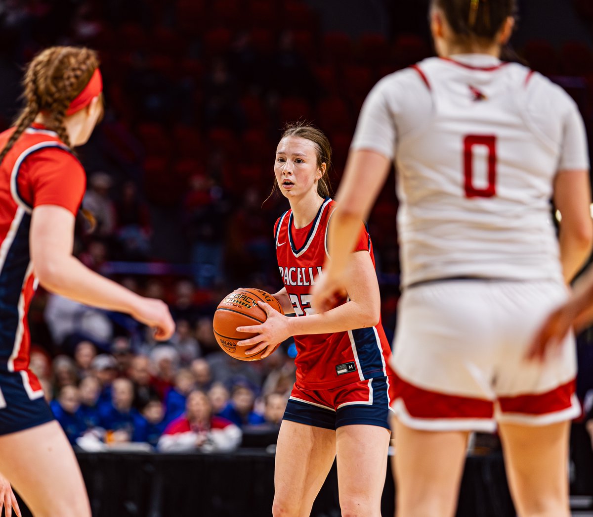 🚨 STATE RECORD🚨

Jadeyn Zdroik, a Pacelli junior, had a record-setting day, leading the Cardinals to a championship victory on their program’s first-ever trip to the State Tournament! 🔥

In today’s championship, she recorded a triple-double with 20 points, 19 rebounds and 10