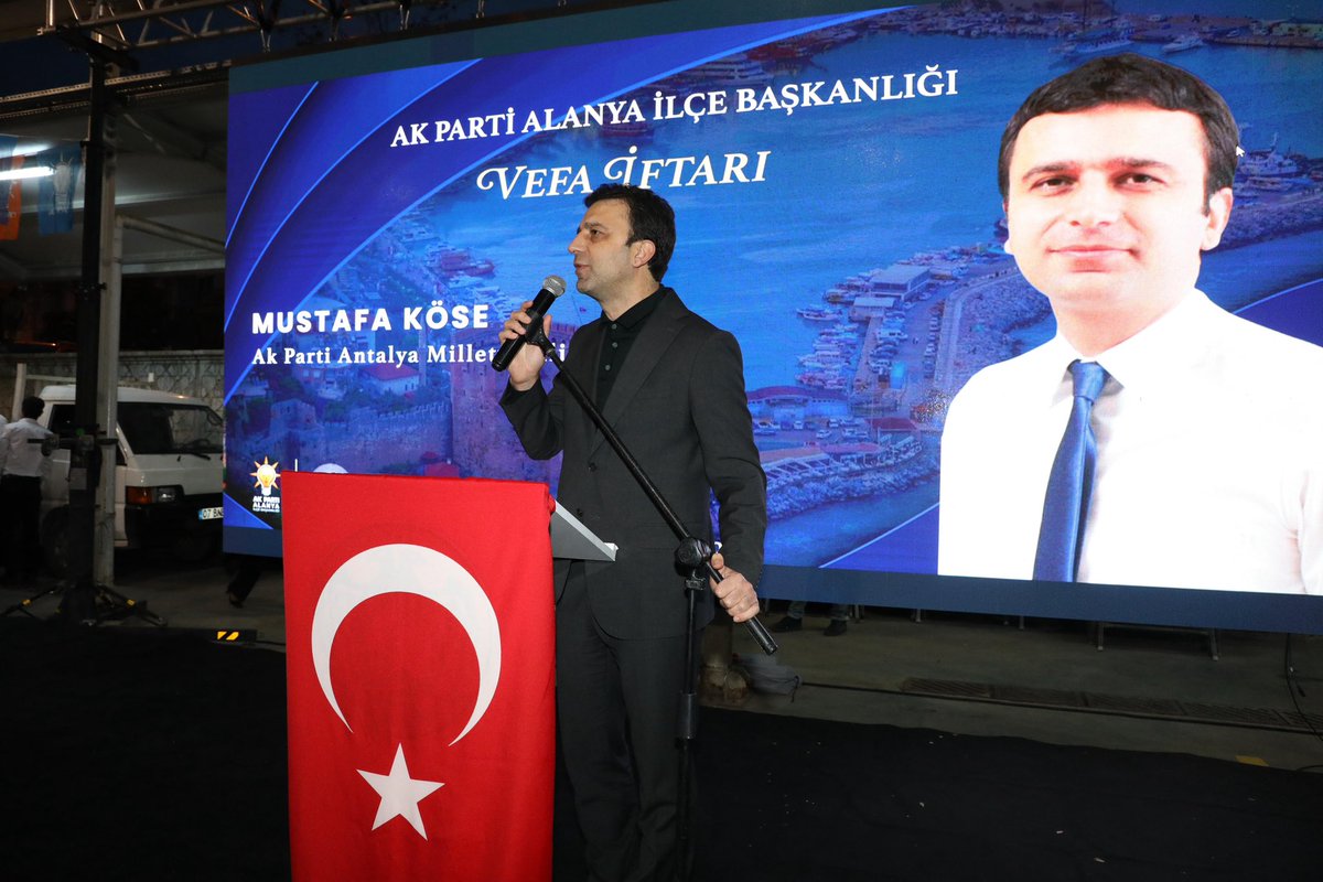 avmustafakose's tweet photo. Alanya ilçe teşkilatımızın düzenlemiş olduğu iftar programında kuruluştan bugüne Alanya teşkilatımızda görev almış dava arkadaşlarımızla ve hemşehrilerimizle buluştuk. Organizasyona emeği geçen başta ilçe başkanımız Mehmet Şarani Tavlı olmak üzere herkese teşekkür ediyoruz… https://t.co/QAmkhJTPyA