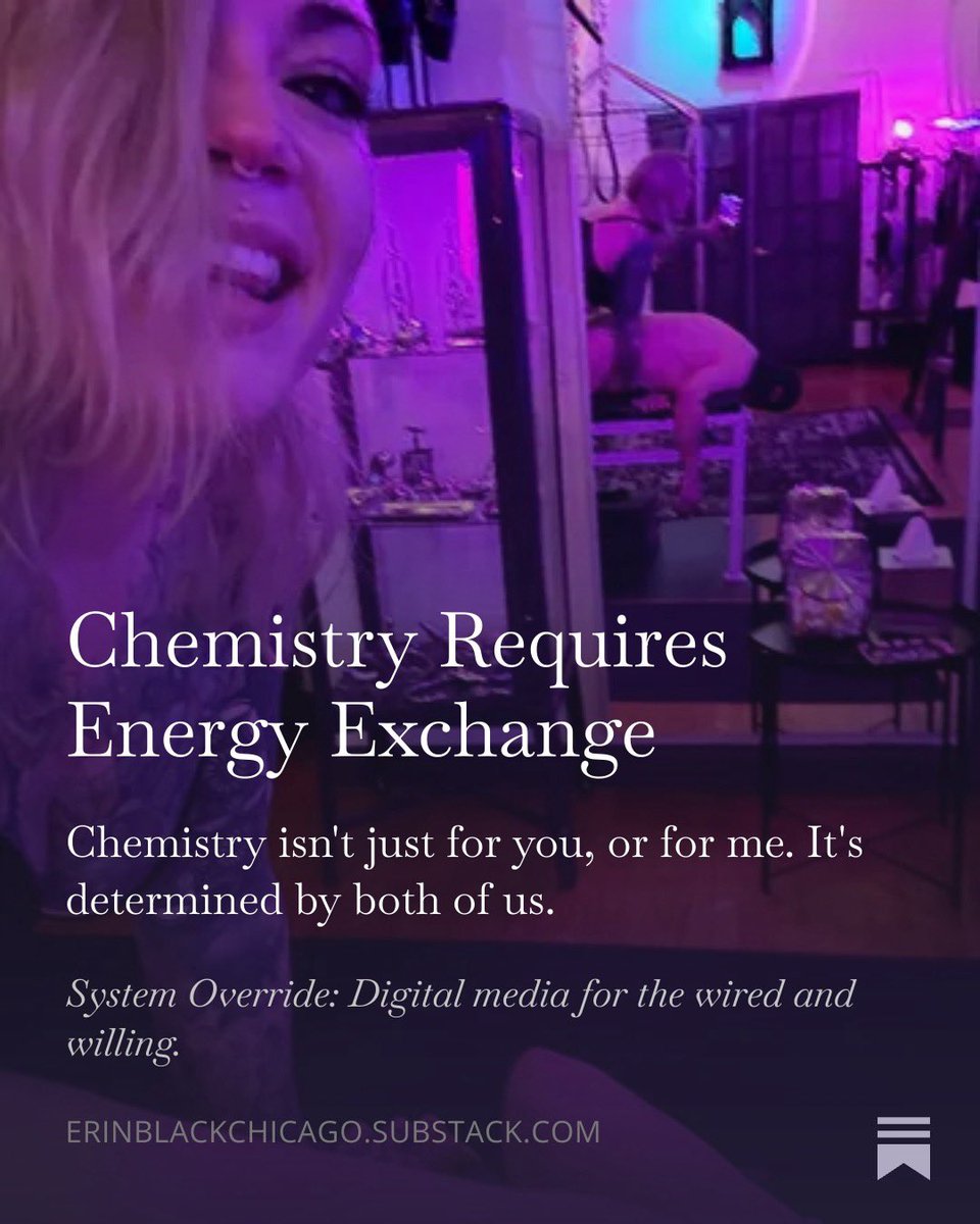 New Substack post on chemistry:
open.substack.com/pub/erinblackc…
