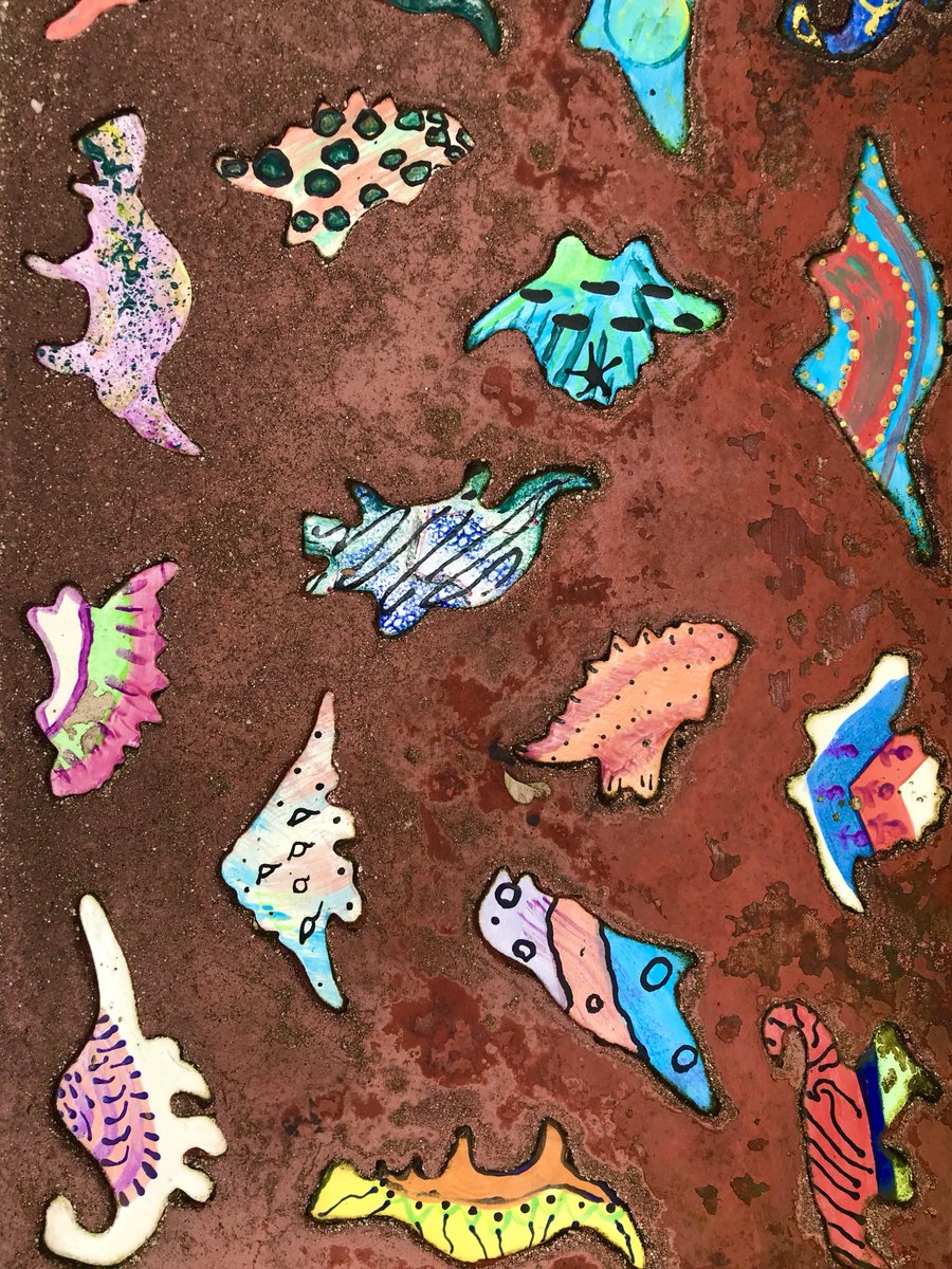 The little details of DinoLand are what made it so beautiful!! 🦕🦖☄️
