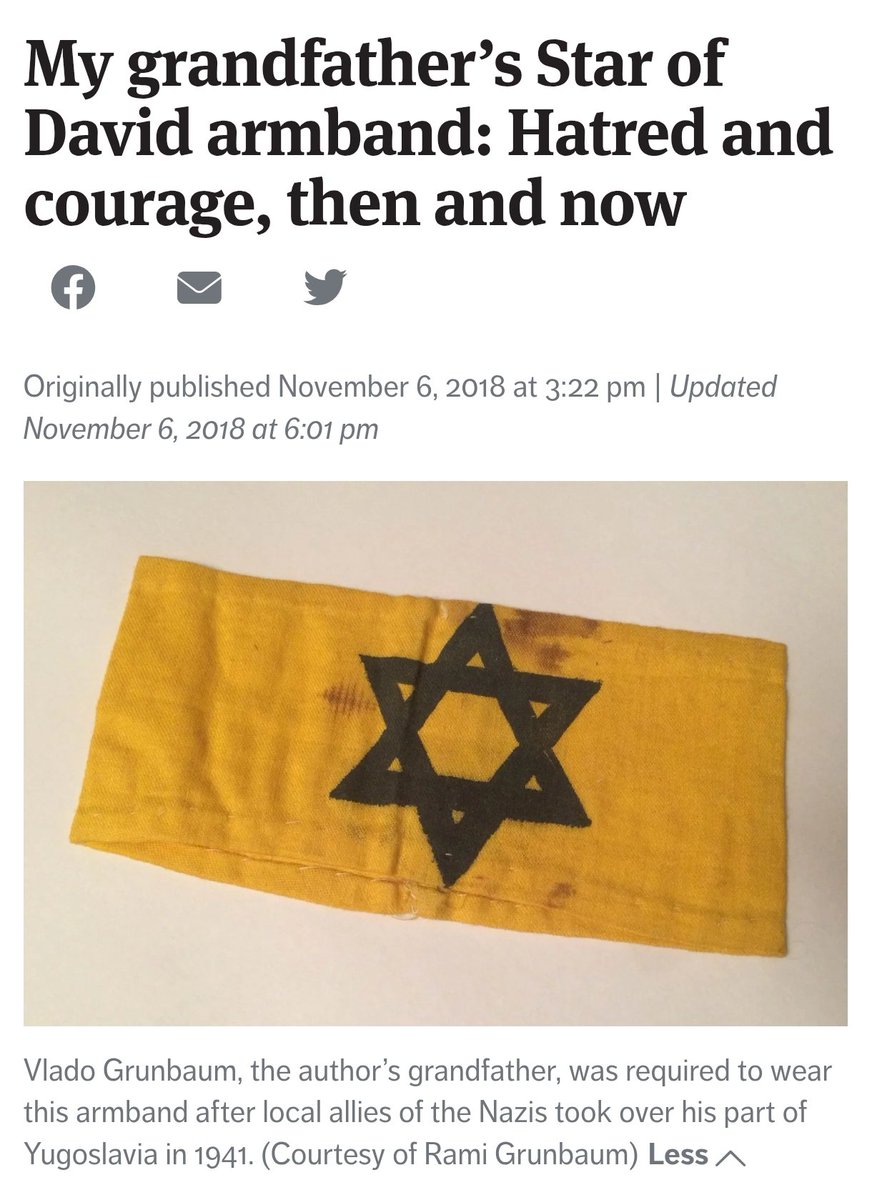 A estrela de David, num fundo retangular amarelo.
Só sendo muito ingênuo ou filho da puta pra achar que a referência não é anti-semita.