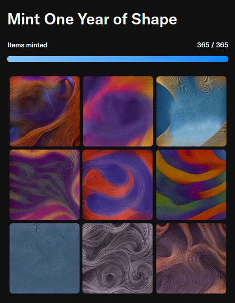 One Year of Shape tweet media