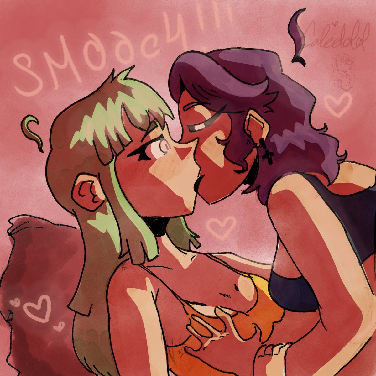 Caledolol1's tweet photo. Kiss kiss

#yuri #anime #art https://t.co/sQzSwAhSi4