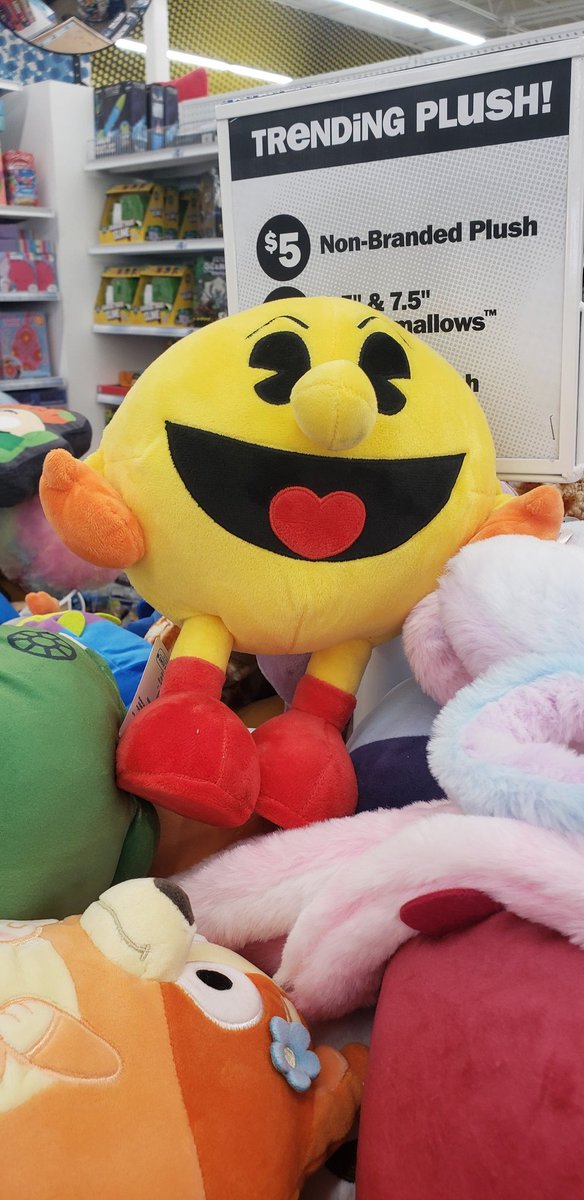 PacFexa's tweet photo. I found and got all 3 Pac-Man Plushies at 5 Below lol
@officialpacman @BandaiNamcoUS @BandaiCollect
#pacman #PacMan #arcade #PACMAN45 #PACMAN45TH https://t.co/NsOPuexyVf